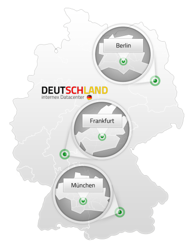 Deutschland Map Standorte